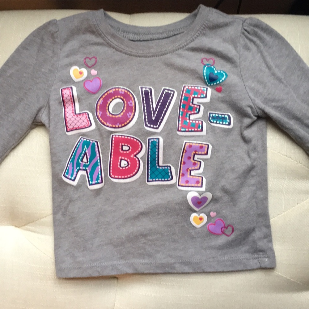 Four long sleeve tops 12-18 months